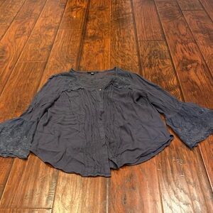 Dusty purple American Eagle button up